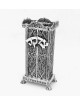 Long and Narrow Shape Sterling Silver Charity Box , Tzedakah Boxes , I