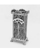 Long and Narrow Shape Sterling Silver Charity Box , Tzedakah Boxes , I