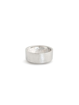 Plaque martelée en argent sterling extra profonde pour Kidd , Cadeaux Tu B'Av , I