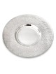 Grande plaque martelée en argent sterling pour Kiddouch C , Cadeaux Tu B'Av , I