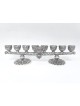 Flipping Filigree Hanukkah Menorah and Candle Hold , Tu B'Av Gifts , I