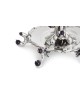 Silver Amethyst Plate With Semi-Precious Amethyst  , Tu B'Av Gifts , I
