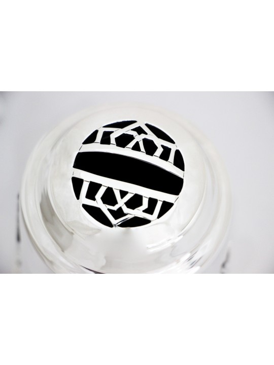 Unique Jerusalem Tzedakah Box Sterling Silver , Tzedakah Boxes , Israe