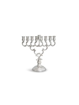 Petite menorah de Hanoukka en argent sterling vintage, Avshalom Hadad, Isra