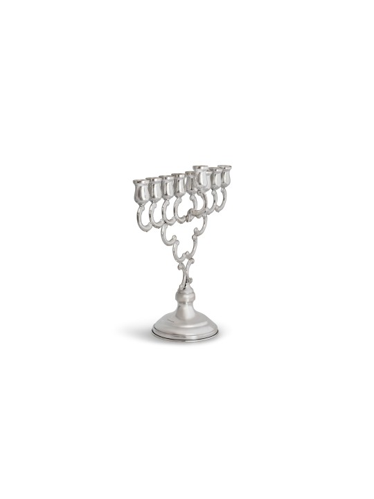 Petite menorah de Hanoukka en argent sterling vintage, Avshalom Hadad, Isra
