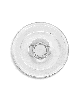 Plaque de Kiddouch en argent sterling avec placemen surélevés, cadeaux Tu B'Av, I