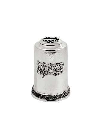 Grande boîte de Tzedakah martelée en argent classique, cadeaux de mariage juifs, est