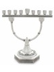 Chandeliers Menorah et Shabbat avec filig yéménite, argent sterling C