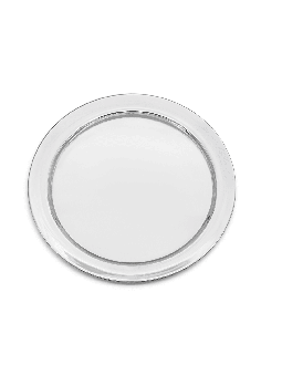 Plateau classique en argent sterling, cadeaux Tu B'Av, Judaica israélien