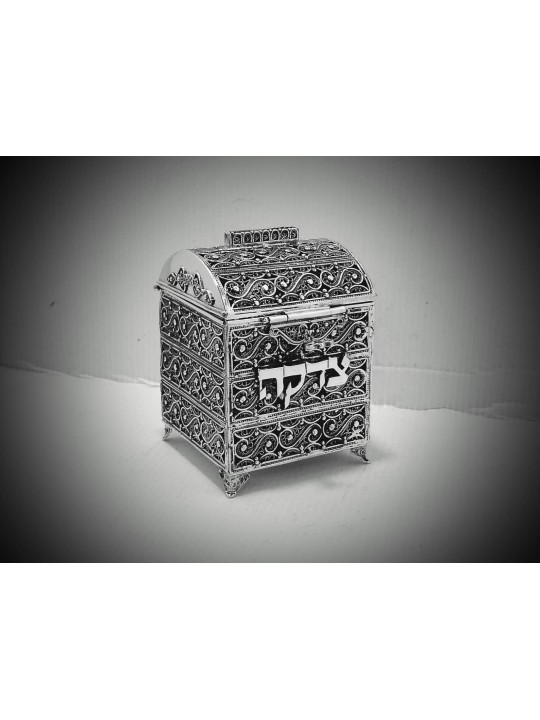 גודל בינוני חזה מפואר צורת חזה פיליגרן צדקה בו , קופסאות צדקה ,