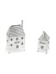 Old Building Shape Tzedakah Box with Chimney , Tzedakah Boxes , Israel
