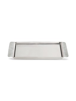 Plateau de bougeoirs lisses en argent sterling avec Hamm, cadeaux Tu B'Av, I