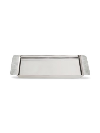 Plateau de bougeoirs lisses en argent sterling avec Hamm, cadeaux Tu B'Av, I