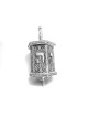 Huge Sterling Silver Hanukkah Filigree Dreidel Wit , Dreidels , Israel