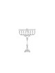 Menorah en argent sterling 925 de style ancien de taille personnalisée, Avshalom Hadad, I