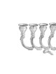 Custom Size Old Style 925 Sterling Silver Menorah , Avshalom Hadad , I