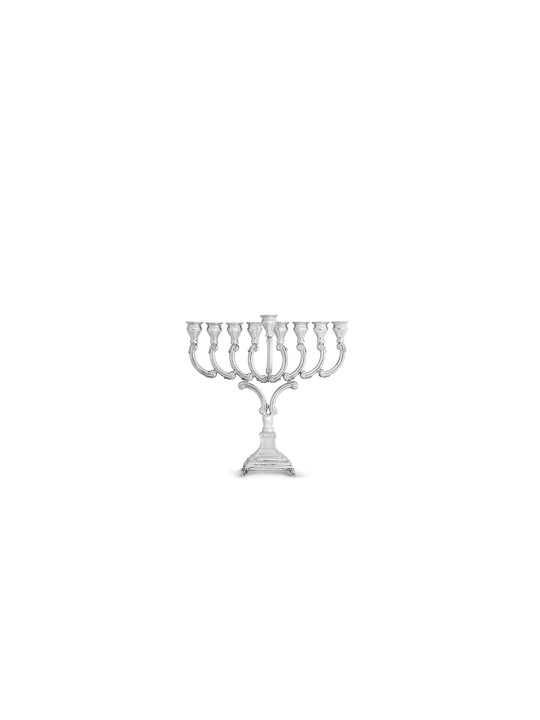 Custom Size Old Style 925 Sterling Silver Menorah , Avshalom Hadad , I