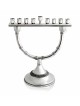 Large Filigree Menorah & Shabbat Candlesticks , Hanukkah Gifts , Israe