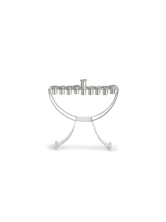 Menorah de Hanoukka moderne dans un style contemporain, Menora de Hanoukka moderne
