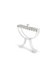 Menorah de Hanoukka moderne dans un style contemporain, Menora de Hanoukka moderne