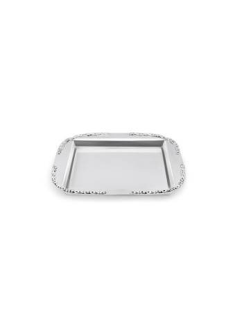 Superbe plateau en argent sterling pour chandeliers, cadeaux Tu B'Av, Israël