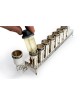 Sterling Silver Hanukkah Menorah Filigree , Hanukkah Gifts , Israeli J