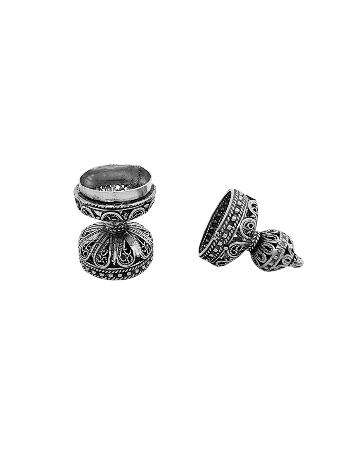 Luxueuse menorah de voilier en argent sterling avec Dr, Hanukkah moderne M