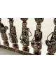 Musiciens en argent sterling filigrane Hanukkah Menora , Cadeaux Tu B'Av , I