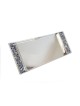 Grand plateau en argent sterling avec décorations de vigne, cadeaux Tu B'Av, Isr