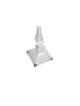 Extra Large Sterling Silver Hanukkah Menorah , Avshalom Hadad , Israël