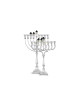 Extra Large Sterling Silver Hanukkah Menorah , Avshalom Hadad , Israël