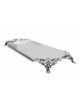 Plateau en argent sterling unique en son genre avec am naturel, cadeaux Tu B'Av, I