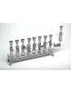 Beautiful and Large Sterling Silver Klezmer Hanukk , Tu B'Av Gifts , I