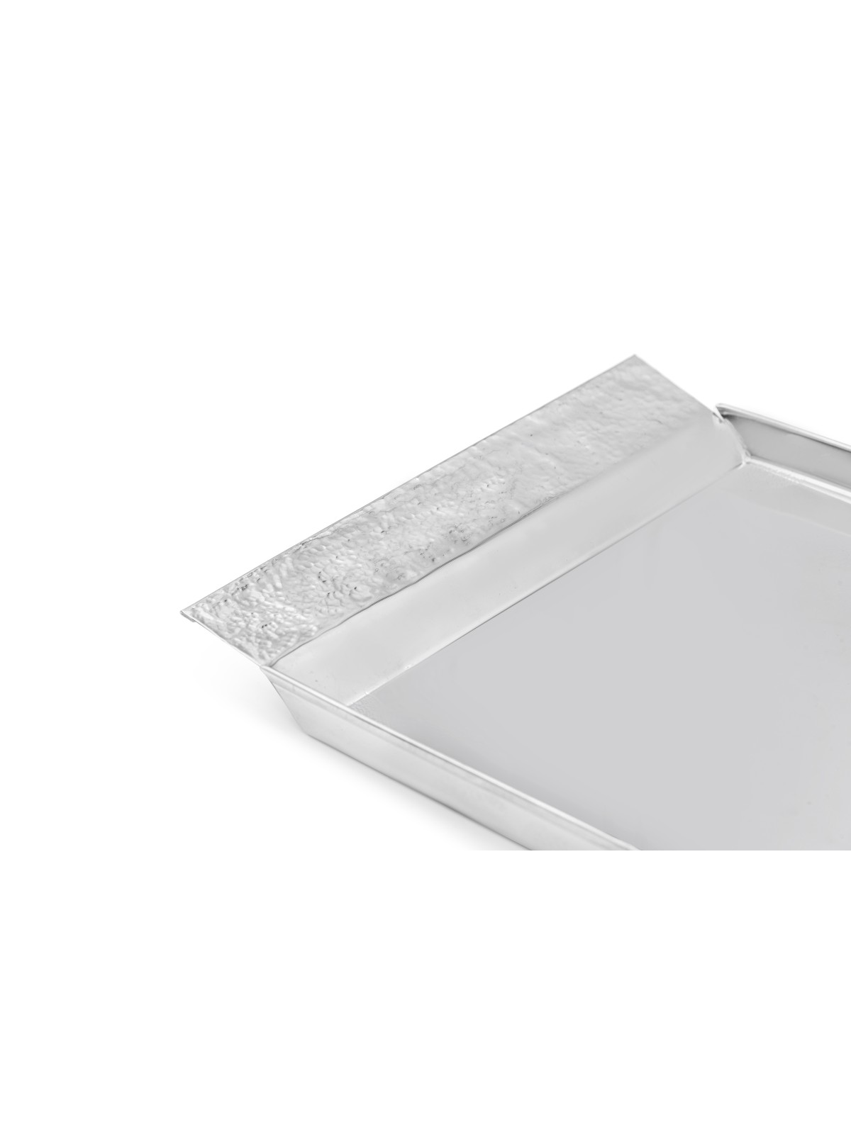 Sterling Silver Smooth Candlesticks Tray with Hamm , Tu B'Av Gifts , I