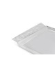 Plateau de bougeoirs lisses en argent sterling avec Hamm, cadeaux Tu B'Av, I