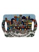 Ceramic Serving Tray with Jerusalem View in Col... | House Decorations