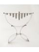 Menorah contemporaine extraordinaire en argent sterling, Hanukkah moderne M