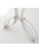 Menorah contemporaine extraordinaire en argent sterling, Hanukkah moderne M