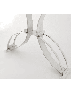 One of a Kind Contemporary Sterling Silver Menorah , Modern Hanukkah M