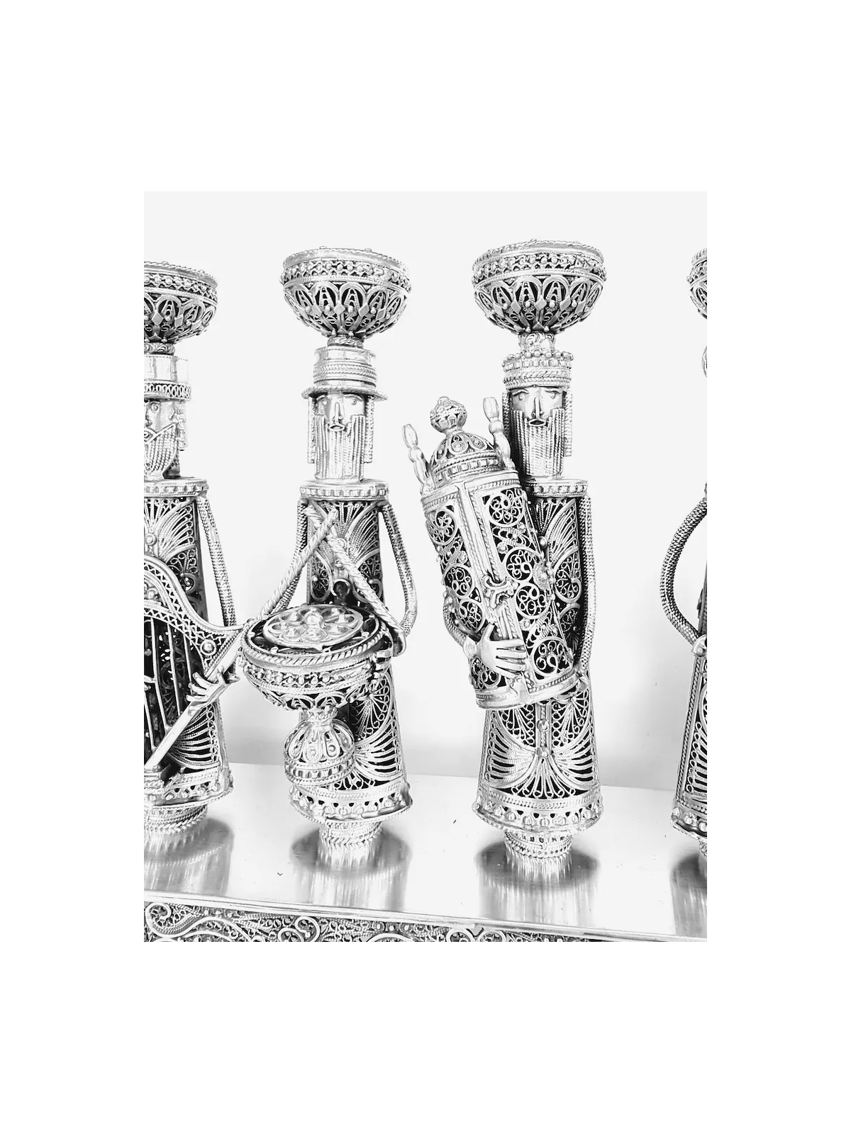 Musiciens uniques en leur genre Grand Sterling Silver Hanu , Cadeaux Tu B'Av , I