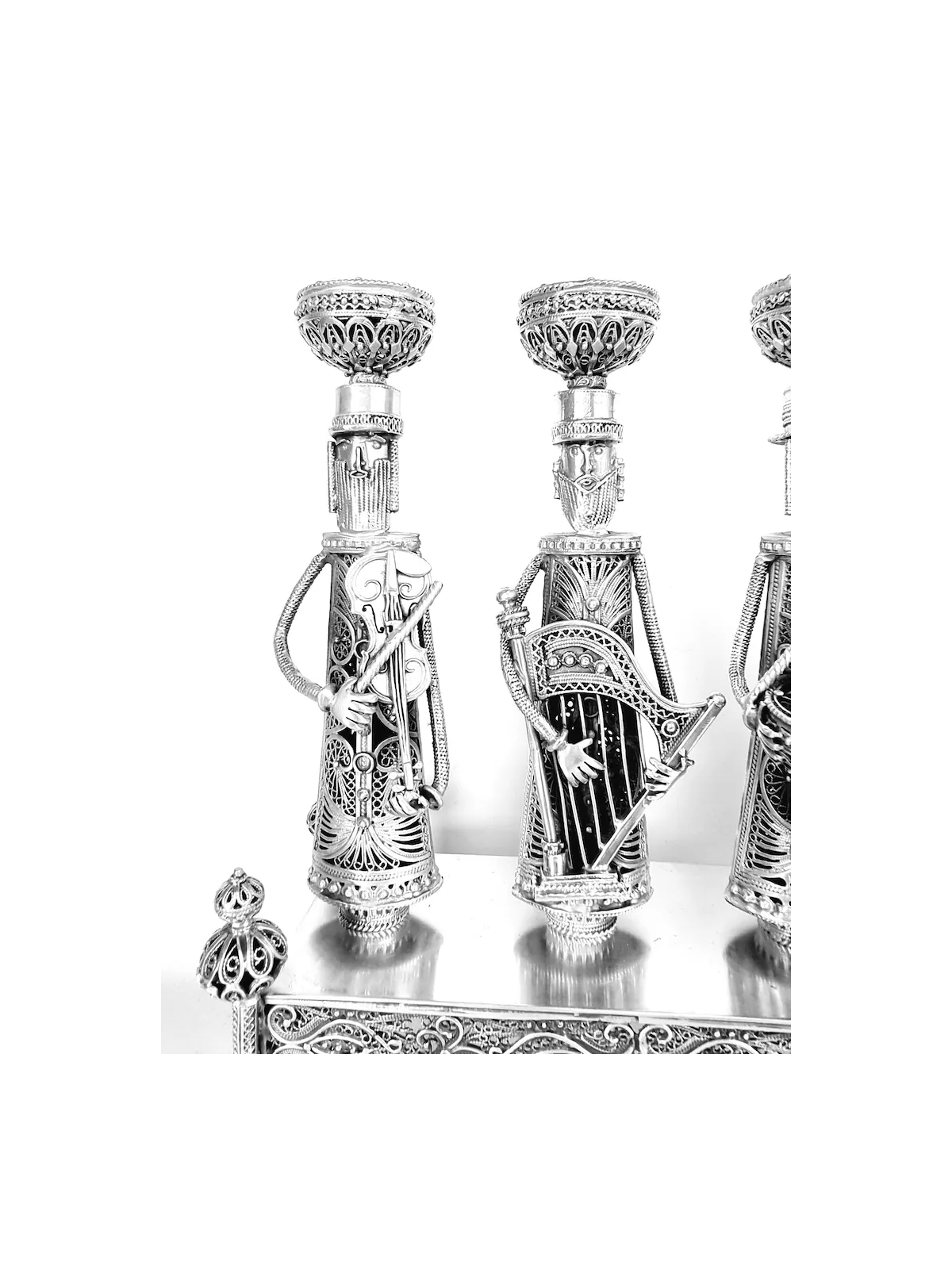 Musiciens uniques en leur genre Grand Sterling Silver Hanu , Cadeaux Tu B'Av , I