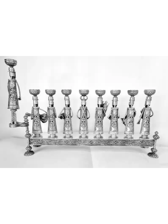 Musiciens uniques en leur genre Grand Sterling Silver Hanu , Cadeaux Tu B'Av , I