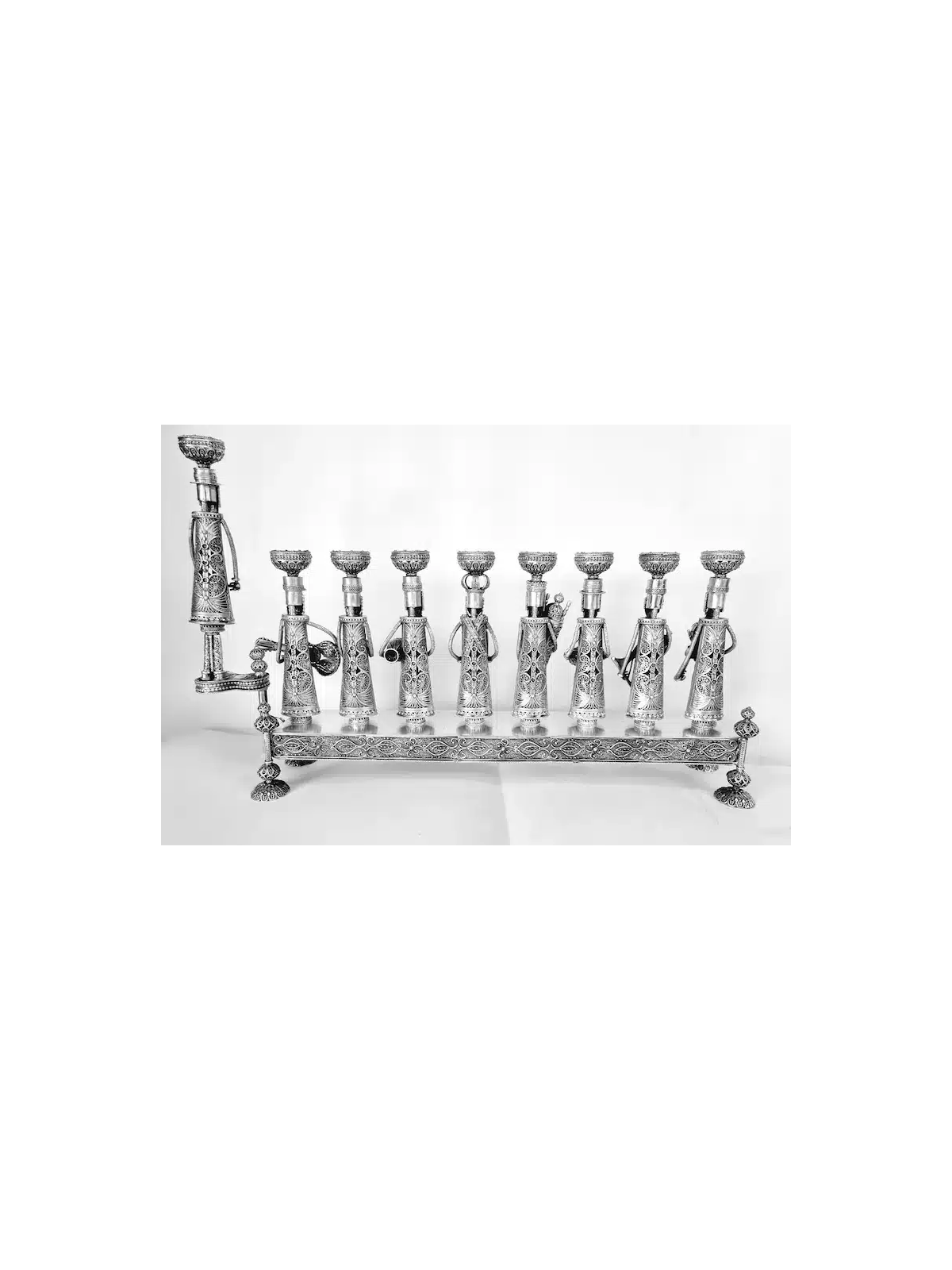 One of a Kind Musicians Grand Sterling Silver Hanu , Tu B'Av Gifts , I