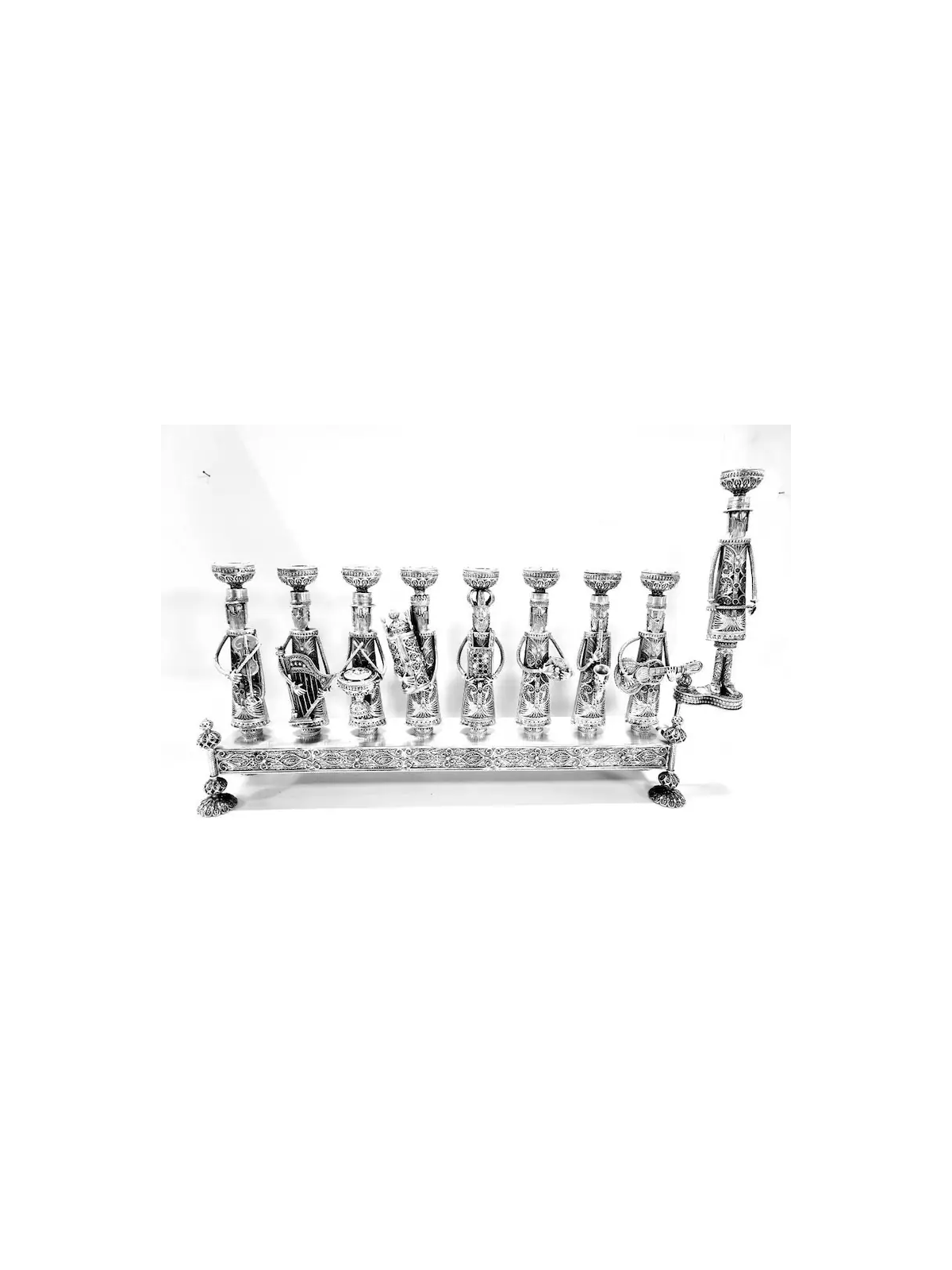 One of a Kind Musicians Grand Sterling Silver Hanu , Tu B'Av Gifts , I