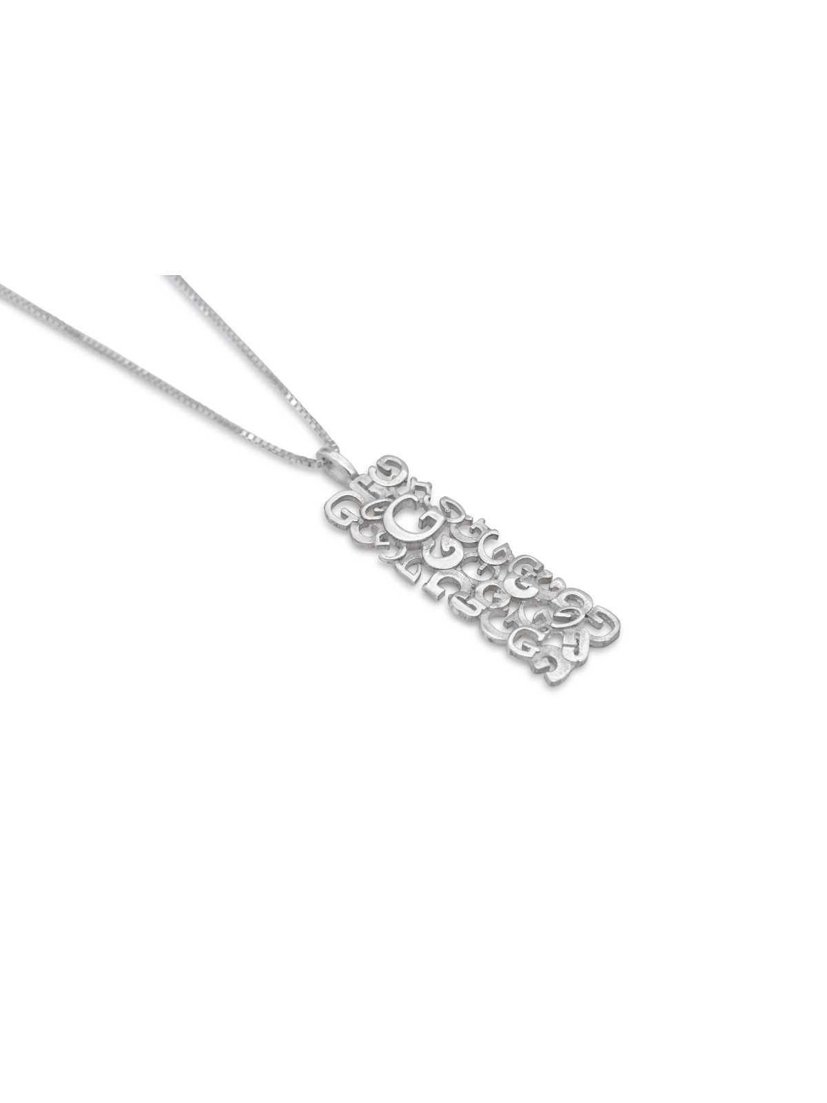 Pendentif en or élégant initial anglais, cadeaux Tu B'Av, Judaica israélien