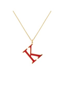 Énorme pendentif lettre d’or en multi-couleurs, cadeaux Tu B’Av, Jud israélien
