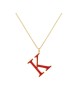 Énorme pendentif lettre d’or en multi-couleurs, cadeaux Tu B’Av, Jud israélien