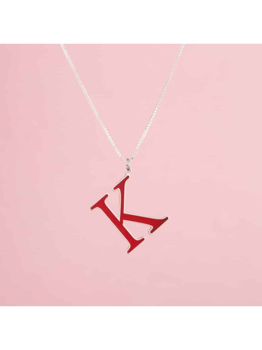 Énorme pendentif lettre d’or en multi-couleurs, cadeaux Tu B’Av, Jud israélien