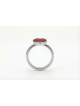 Bague en or 14 carats avec cœur émaillé, cadeaux Tu B'Av, Judaica israélienne