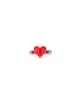 14K Gold Charming Love Heart Ring , Tu B'Av Gifts , Israeli Judaica